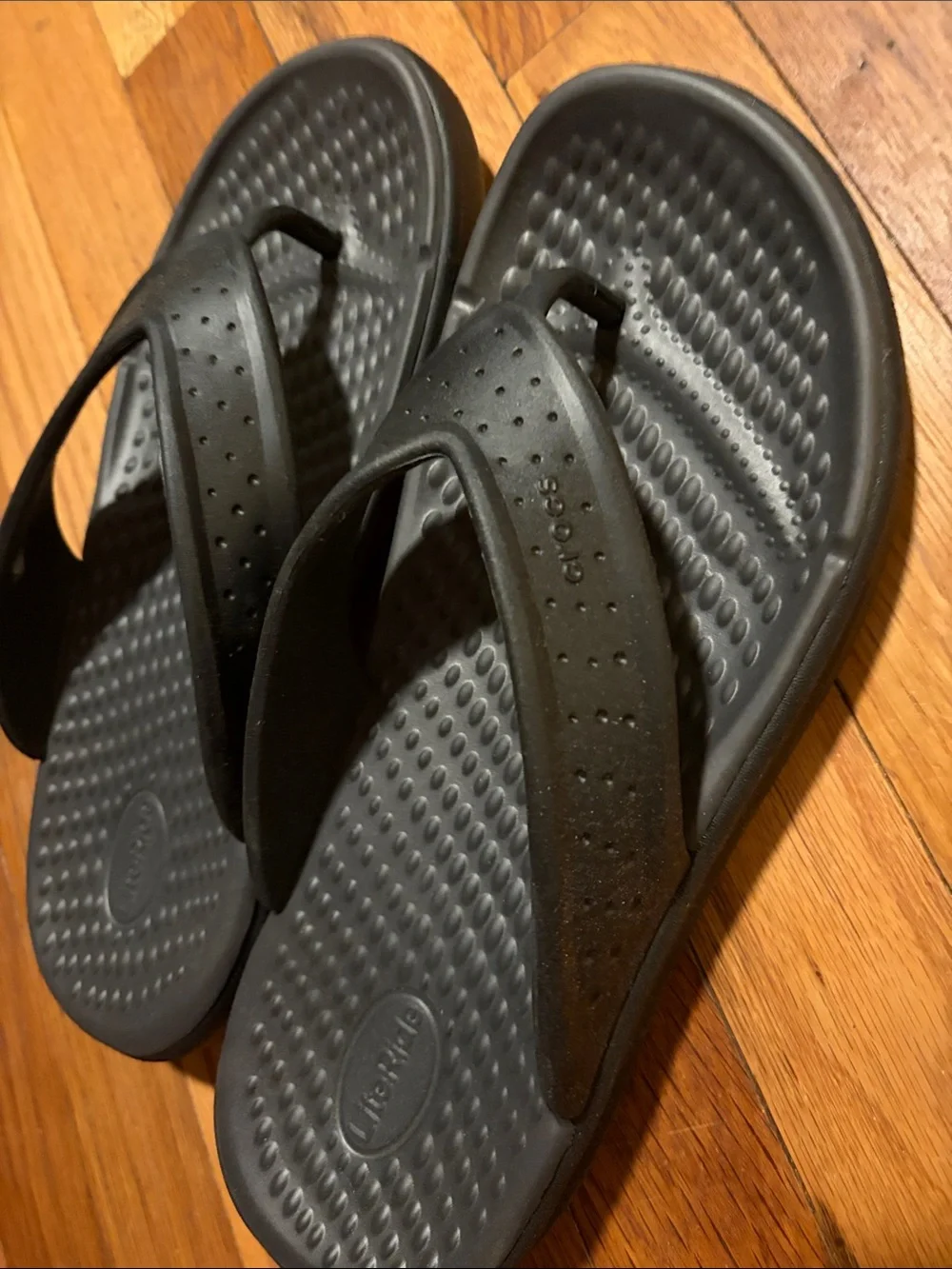 CROCS flip flops